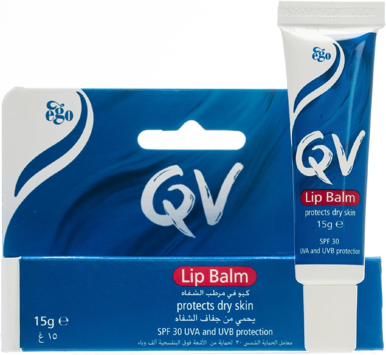 QV مرطب شفاه للعناية بالشفاه للبشرة الجافة والحساسة – حماية م بخصم 57%