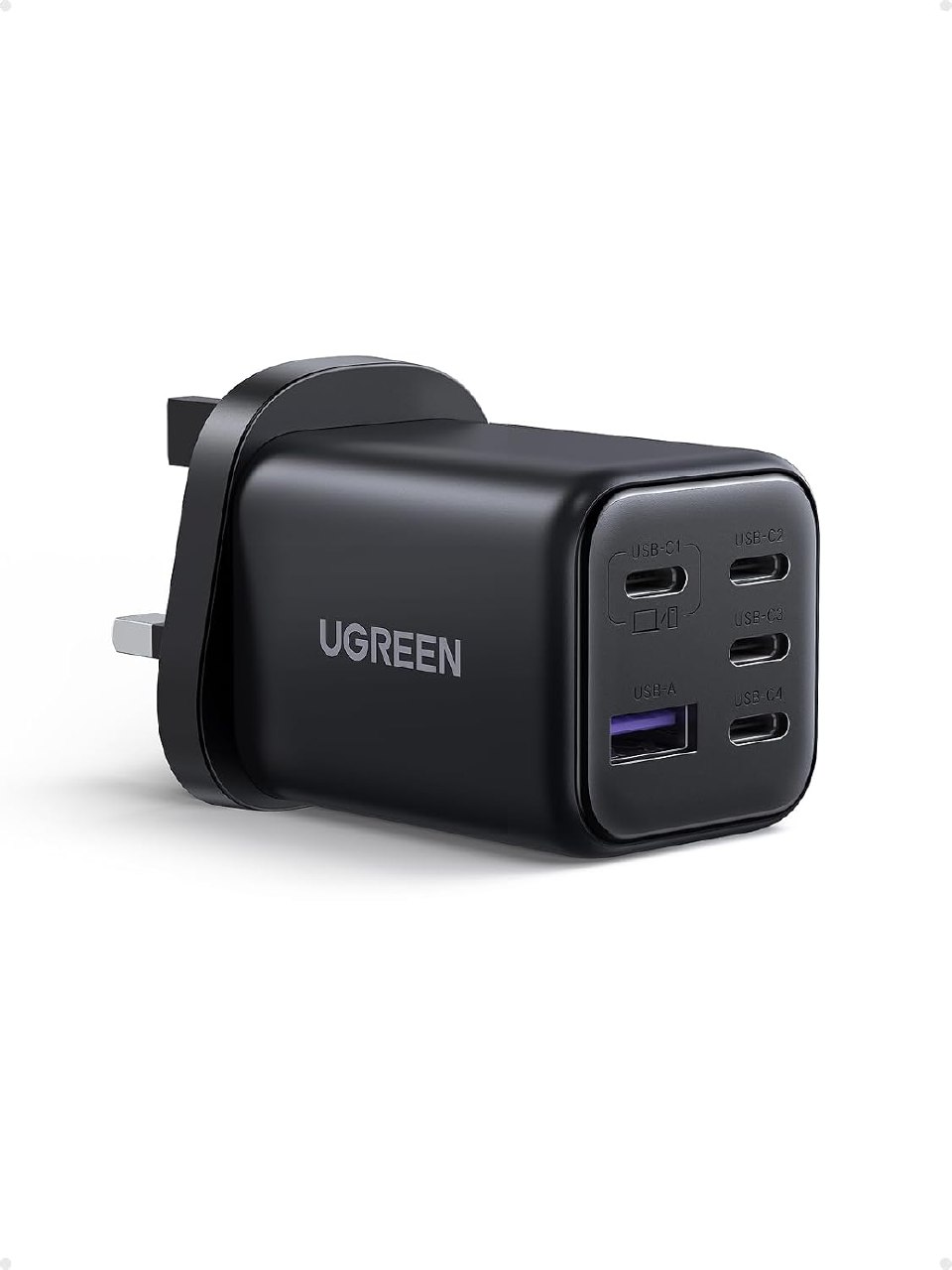 يوجرين شاحن USB 45 واط من زابيكس، قابس شحن سريع بـ5 منافذ غان بخصم 31%