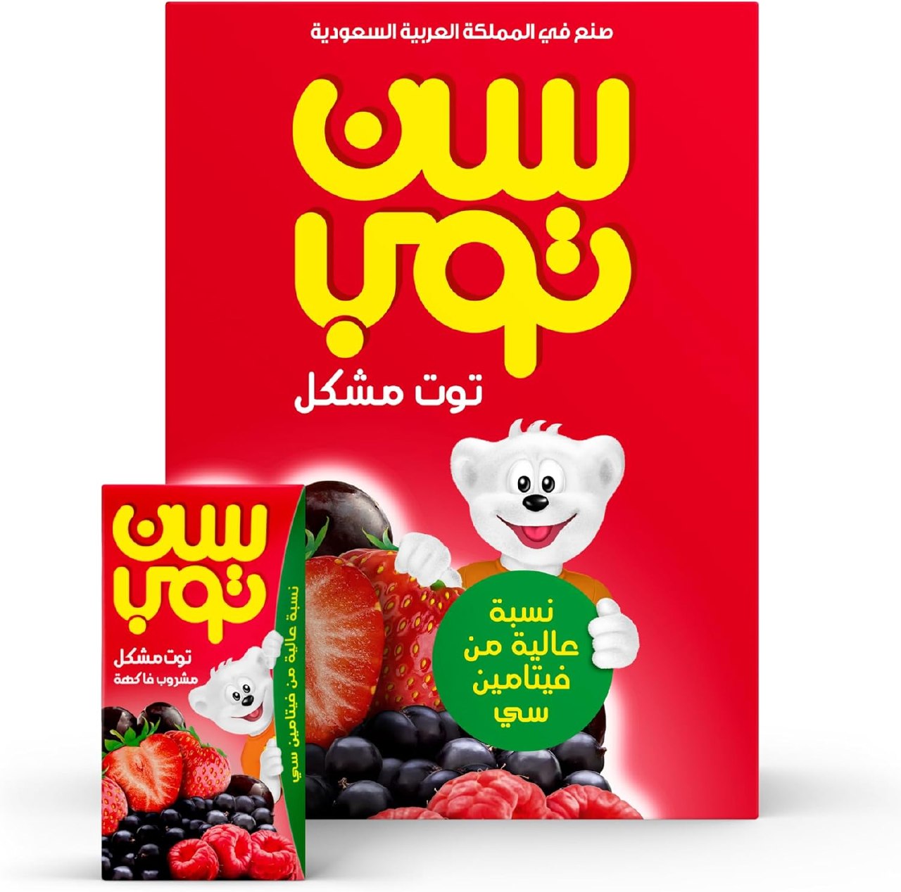 عصير توت مشكل من سن توب، 18 * 125 مل