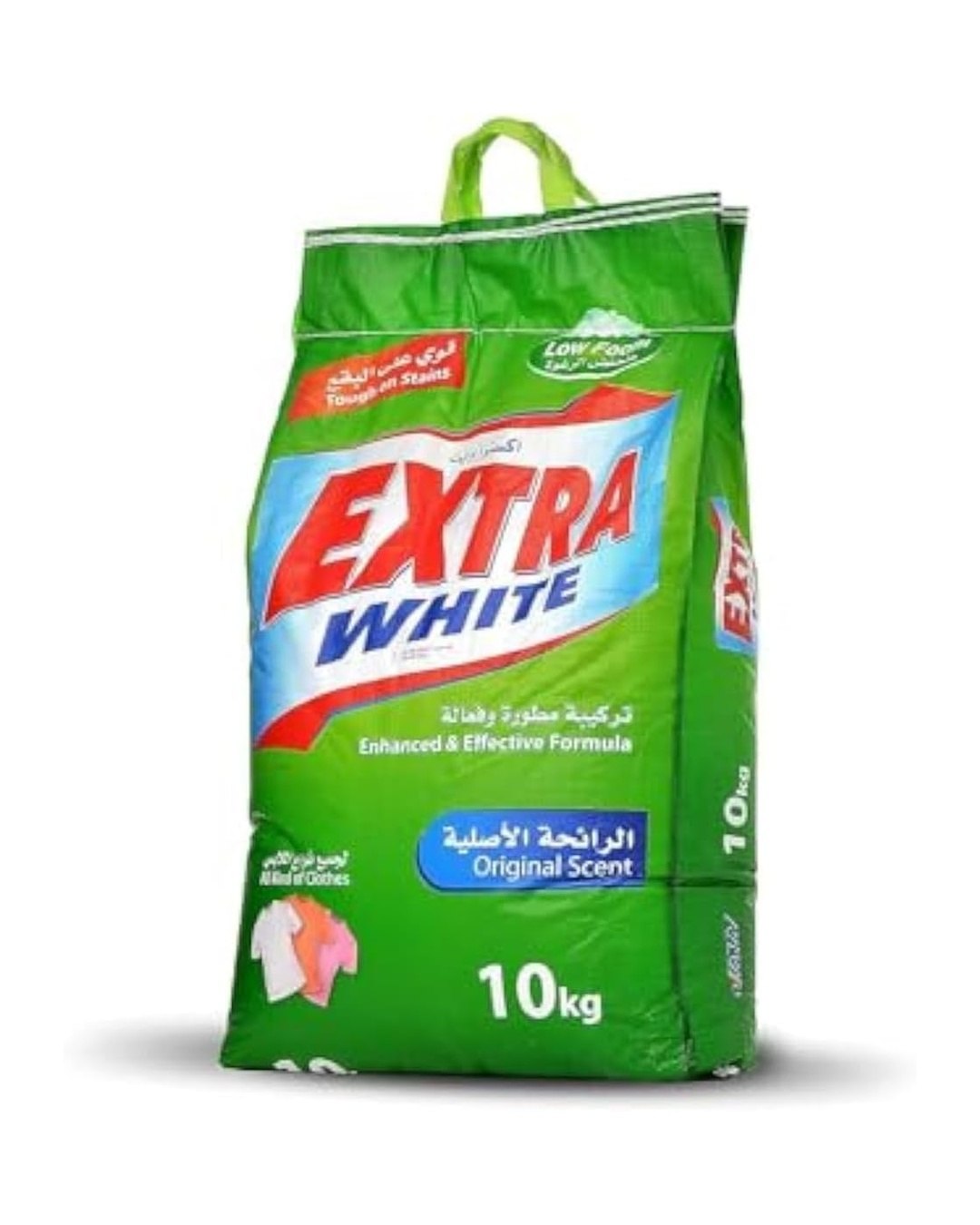 اكسترا وايت مسحوق غسيل بالرائحة الاصلية، 10 كجم
