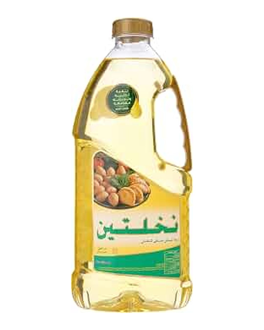 زيت نباتي من نخلتين، سائل بنكهة نباتية، نقي ومفلتر ثلاثياً ومحايد