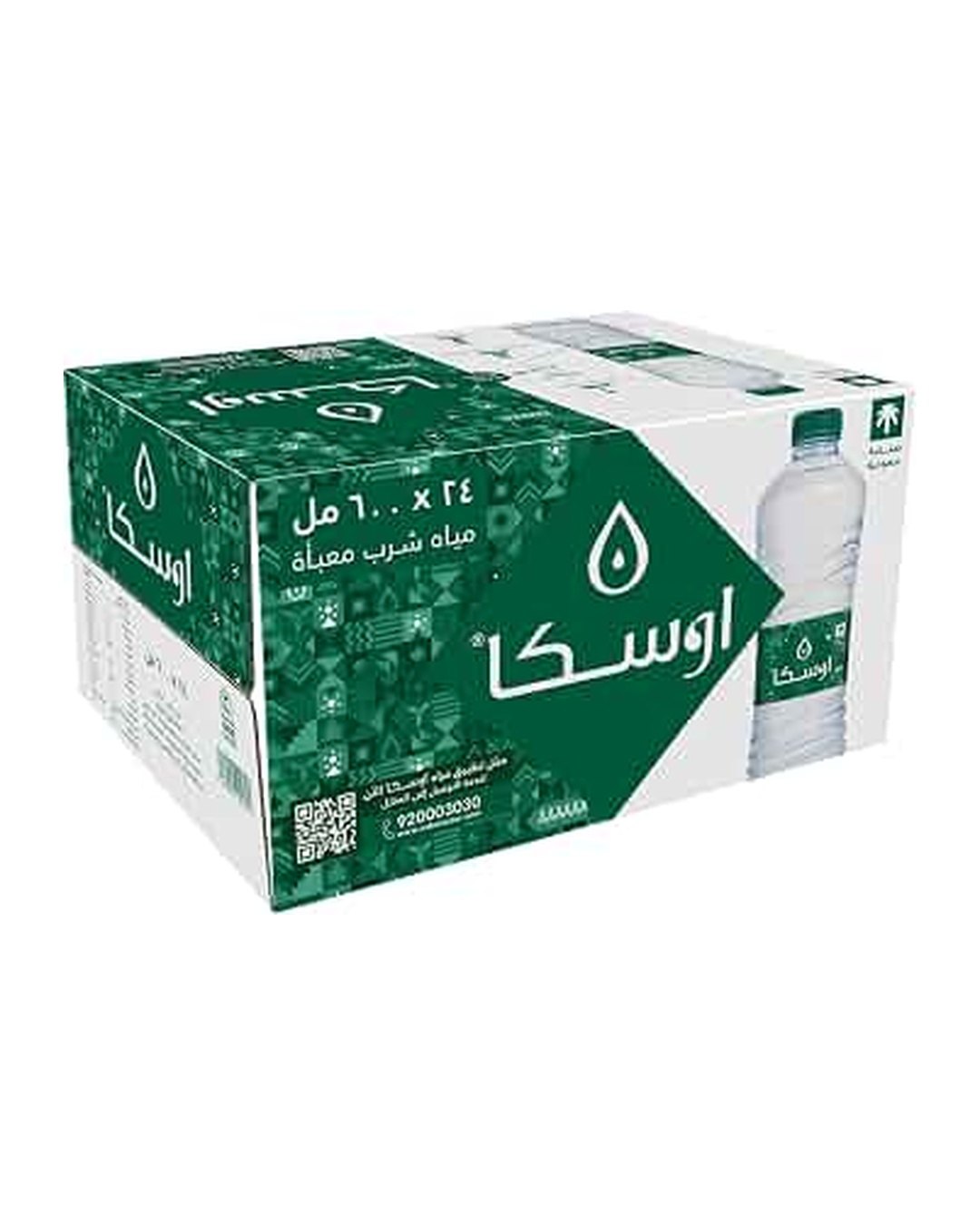 مياه شرب، 330 مل – عبوة من 40 قطعة من أوسكا