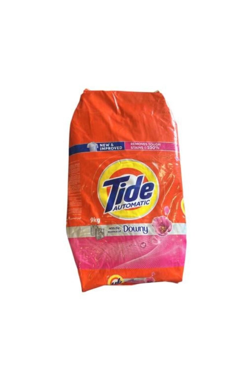 Tide تايد | صابون ملابس بودرة للغسالات الاوتوماتيك برائحة لمسة من إنتعاش داوني - 9 كيلو - السعر